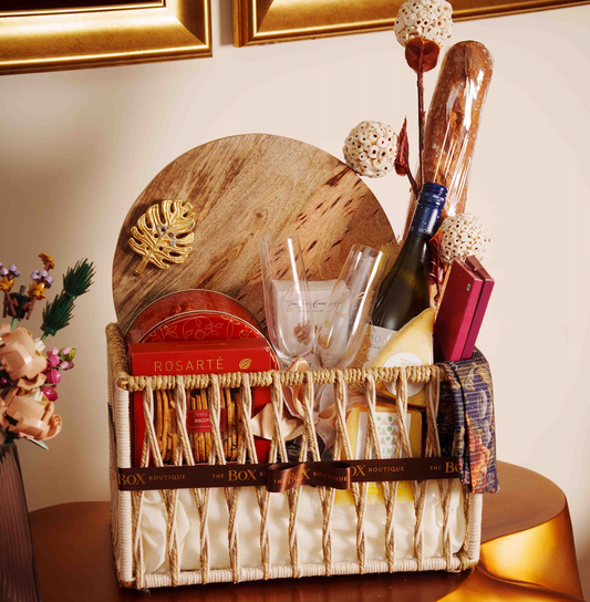 Château & Cheese - The Box Boutique - Gift Hampers - Gift Box - Corporate Gift Hampers - Wedding Hampers - Wedding Gifts - Customized Gifts