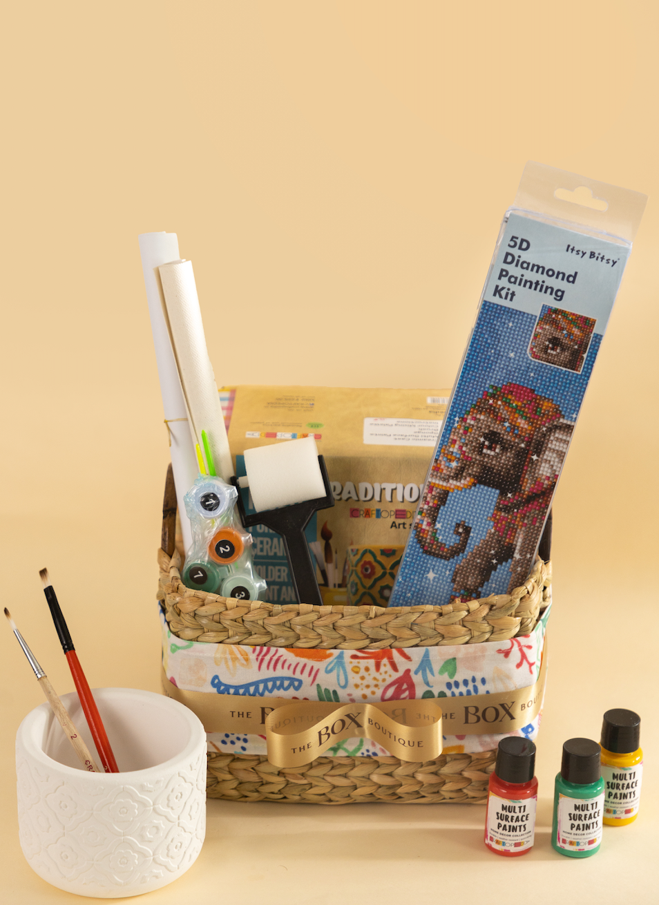 Mini Makers Art Hamper - The Box Boutique - Gift Hampers - Gift Box - Corporate Gift Hampers - Wedding Hampers - Wedding Gifts - Customized Gifts