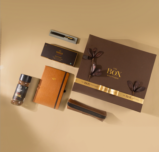 The Desk Luxe Box - The Box Boutique - Gift Hampers - Gift Box - Corporate Gift Hampers - Wedding Hampers - Wedding Gifts - Customized Gifts